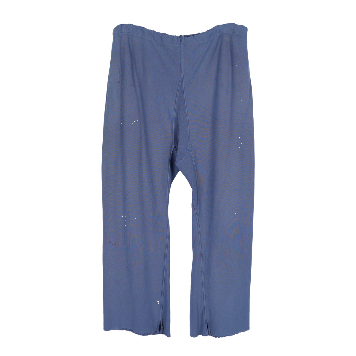 MAISON MARGIELA BLUE PAINT SPLATTER SWEATPANTS