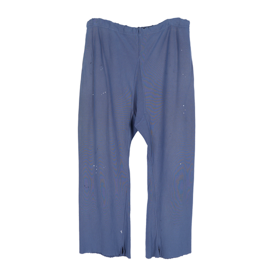 MAISON MARGIELA BLUE PAINT SPLATTER SWEATPANTS
