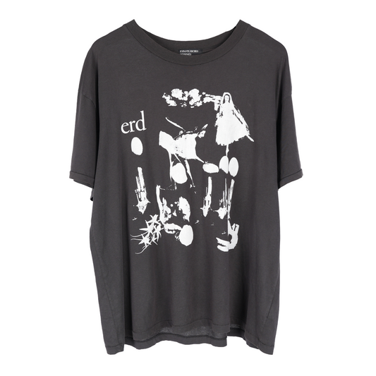 ERD CELLOPHANE FADED BLACK T-SHIRT