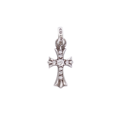 CHROME HEARTS DIAMOND BABY FAT PENDANT