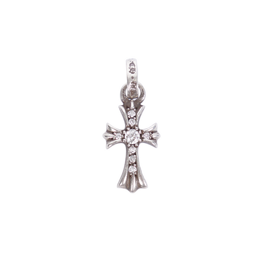 CHROME HEARTS DIAMOND BABY FAT PENDANT