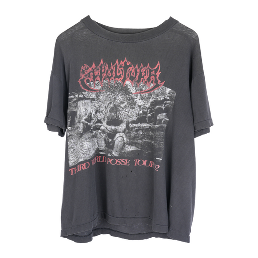 VINTAGE 1992 SEPULTURA THIRD WORLD POSSEE BAND TEE