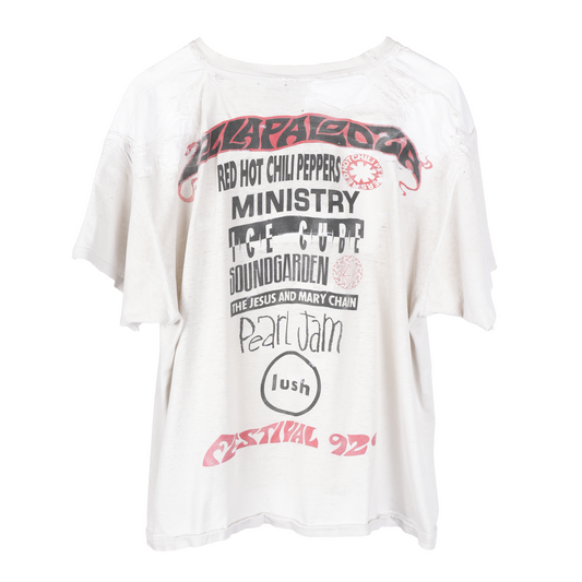 THRASHED REPAIRED LOLLAPALOOZA TEE