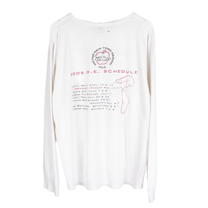 VINTAGE METRO NEW YORK PORSCHE CLUB OF AMERICA LONG SLEEVE TEE