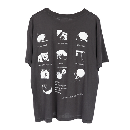 ERD CELLOPHANE FADED BLACK T-SHIRT