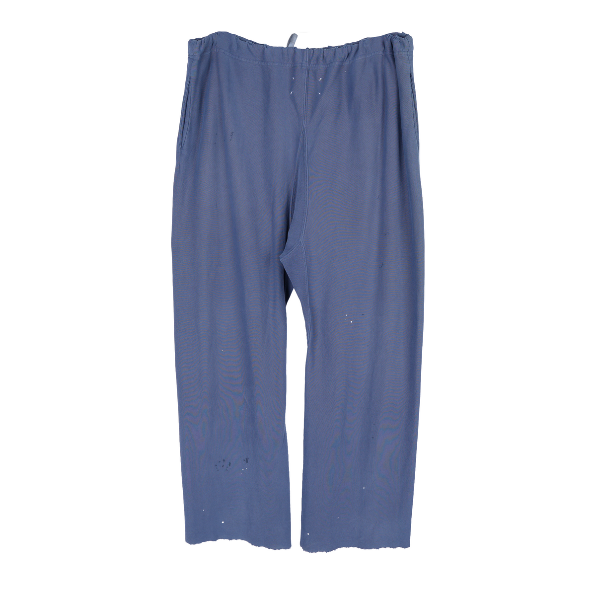 MAISON MARGIELA BLUE PAINT SPLATTER SWEATPANTS