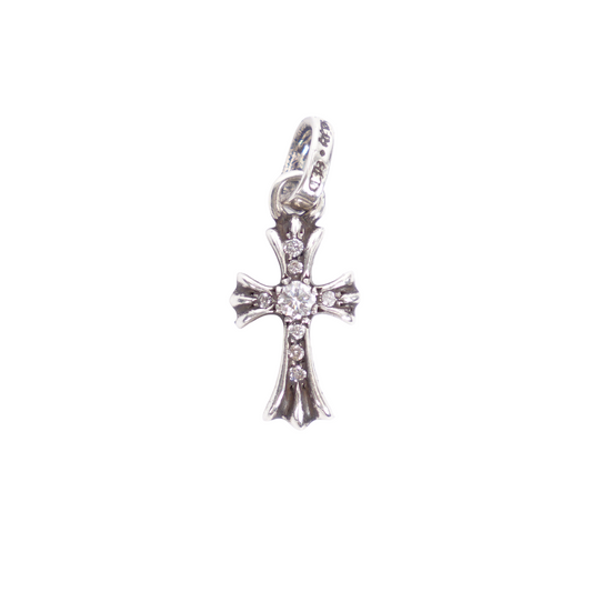 CHROME HEARTS DIAMOND BABY FAT PENDANT