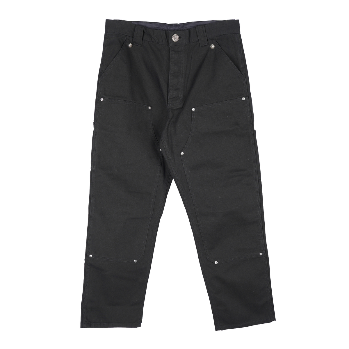 CHROME HEARTS DOUBLE KNEE CARPENTER PANTS