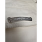 CHROME HEARTS WHITE LEATHER CARGO SHORTS