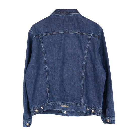 CHROME HEARTS Motorbreath Dagger Zip Denim Jacket