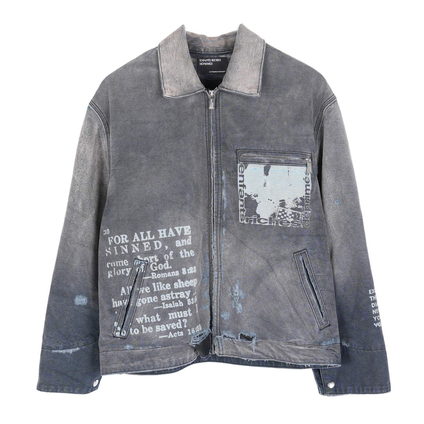 ERD Enfants Riches Déprimés 22AW CANVAS WORKWEAR JACKET