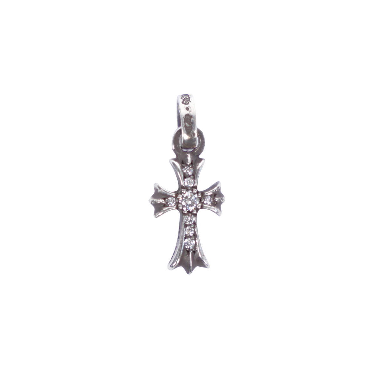 CHROME HEARTS DIAMOND BABY FAT PENDANT
