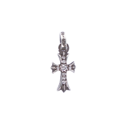 CHROME HEARTS DIAMOND BABY FAT PENDANT
