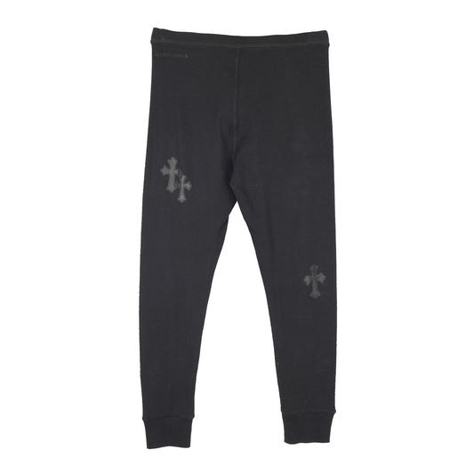 CHROME HEARTS THERMAL CROSS PATCH LEGGINGS