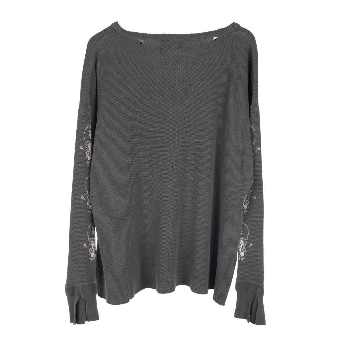 ENFANTS RICHES DÉPRIMÉS ERD BRAIN’S HEART PRINTED WAFFLE KNIT LONG SLEEVE