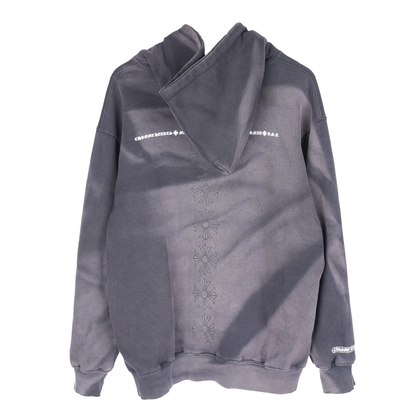 VINTAGE FADED CHROME HEARTS HOLLYWOOD LOGO HOODIE