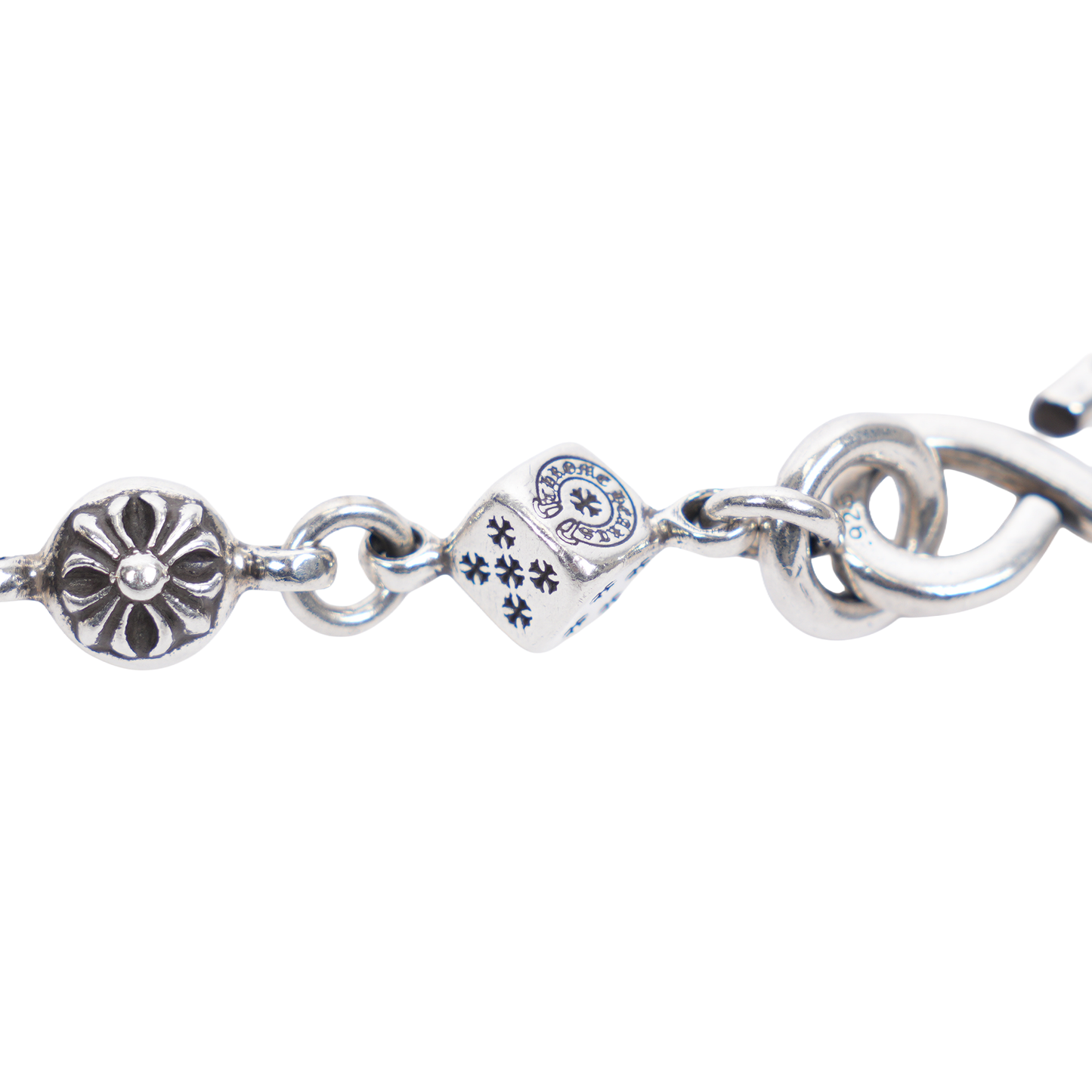 Chrome Hearts Dice Wallet Chain 22 Link S Hook