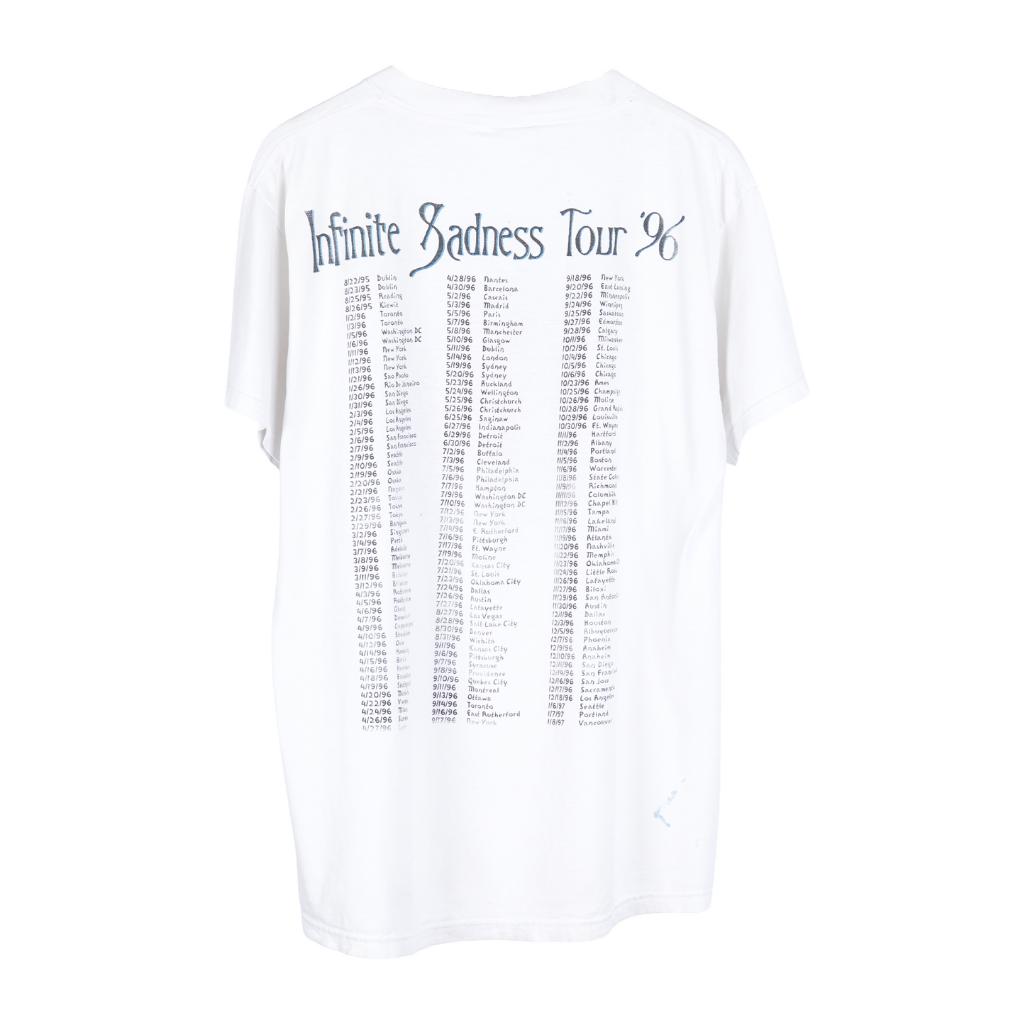 VINTAGE 1995 SMASHING PUMPKINS INFINITE SADDNESS TOUR