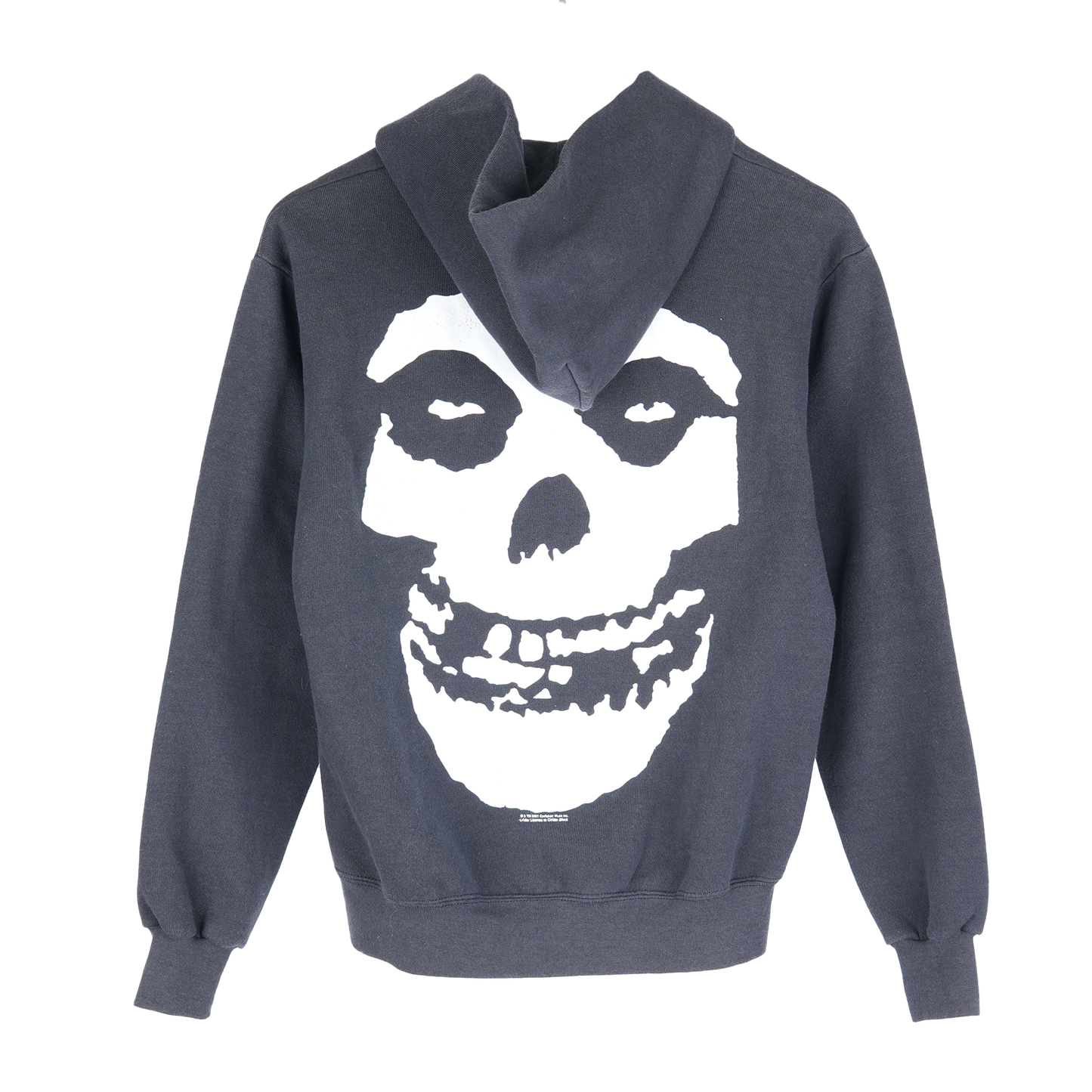 MISFITS SKULL LOGO ZIP UP HOODIE