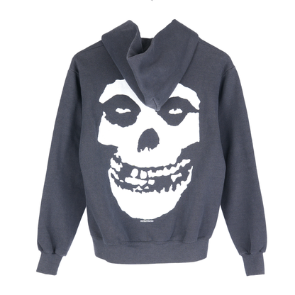 MISFITS SKULL LOGO ZIP UP HOODIE