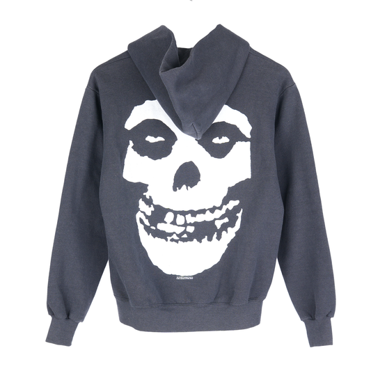 MISFITS SKULL LOGO ZIP UP HOODIE