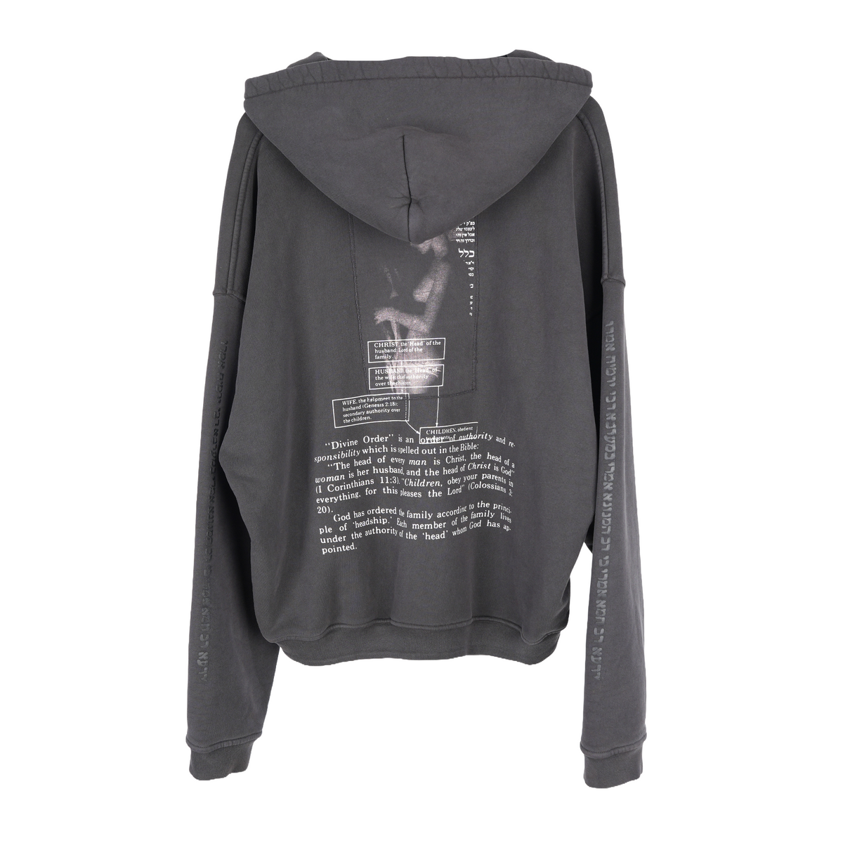 ERD GODS ORDER FOR THE FAMILY ASSEMBLAGE ZIP HOODIE MAXFIELD EXCLUSIVE