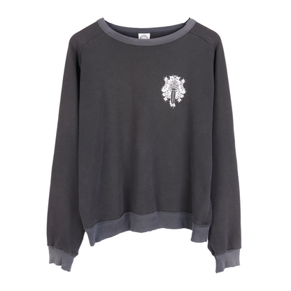 CHROME HEARTS VINTAGE TWO TONE FLORAL DAGGER LONG SLEEVE