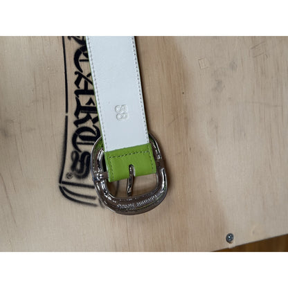 LIME GREEN CHROME HEARTS GUNSLINGER BELT
