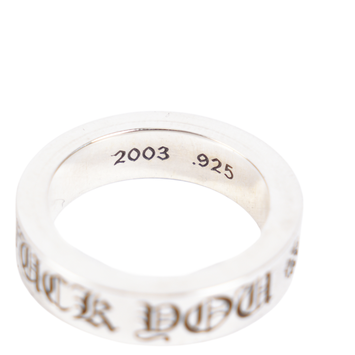 CHROME HEARTS FUCK YOU RING