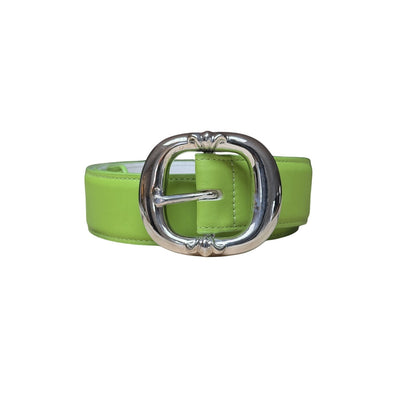 LIME GREEN CHROME HEARTS GUNSLINGER BELT