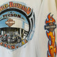 Harley Davidson White Flame Long Sleeve