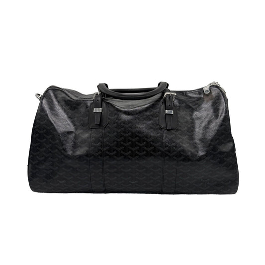 GOYARD BOSTON 50 SAC JET BLACK DUFFLE BACK