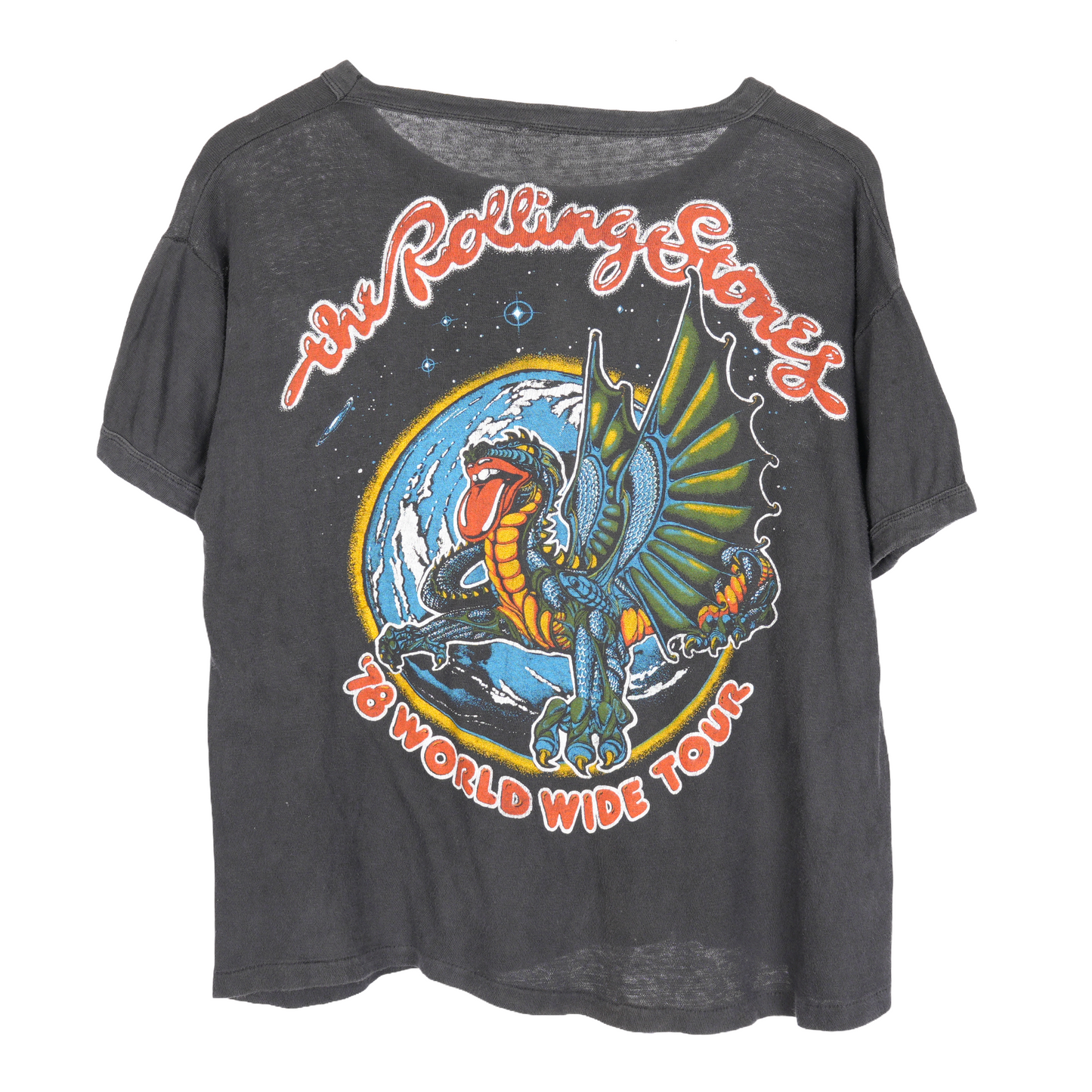 VINTAGE ROLLING STONES '78 WORLD WIDE TOUR TEE