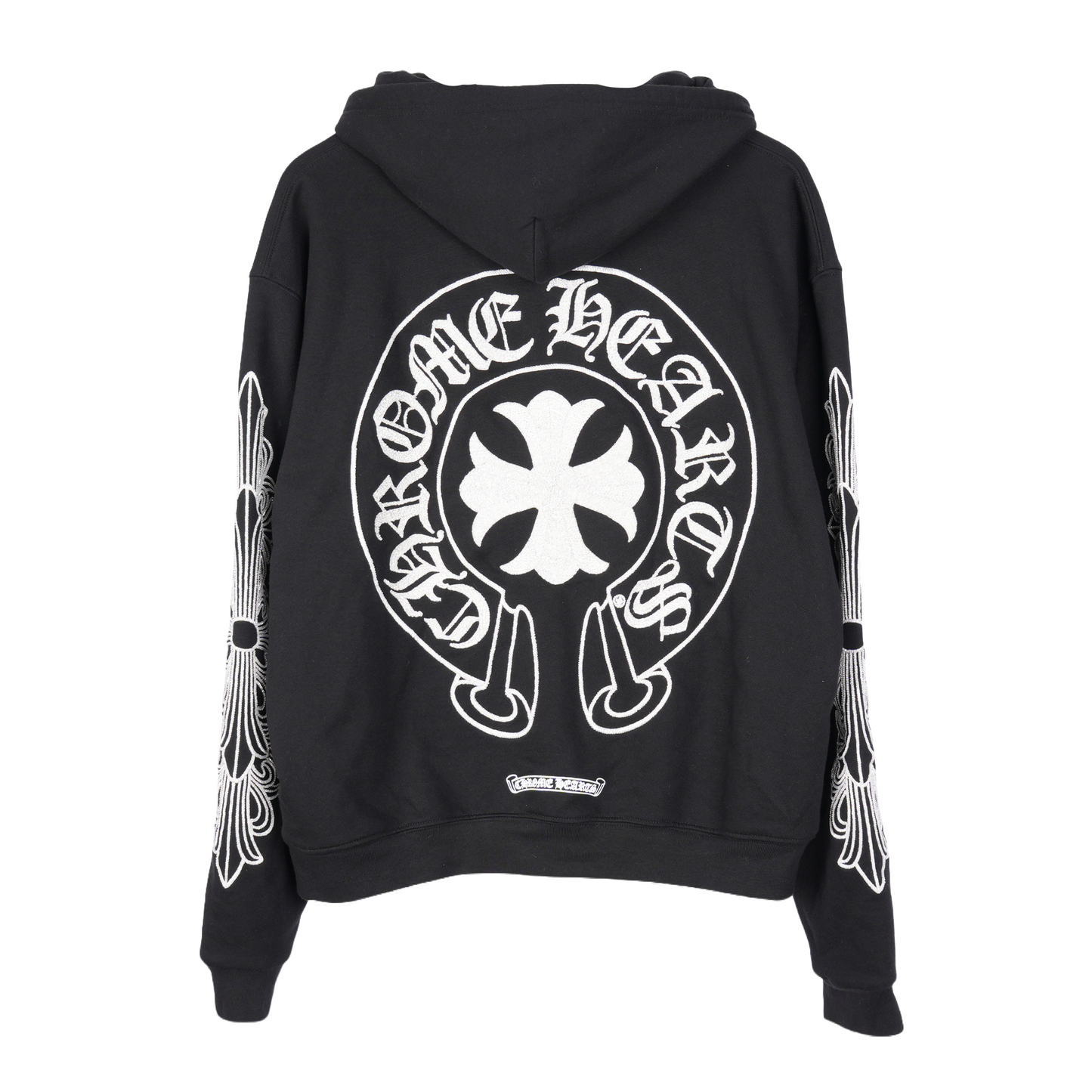 CHROME HEARTS PARIS BEADED ZIP UP HOODIE