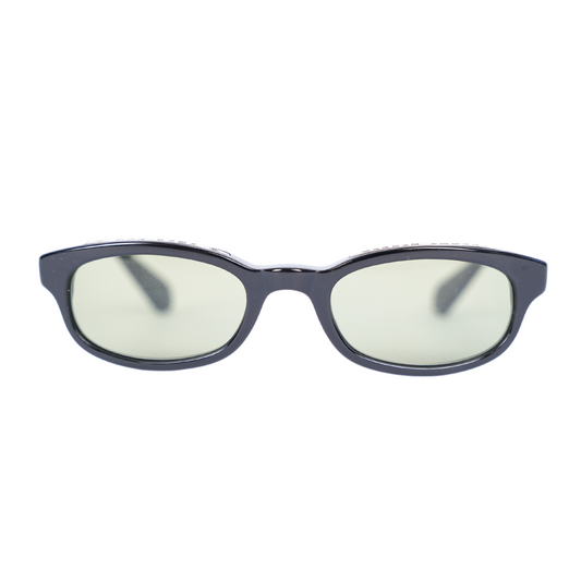 CHROME HEARTS BLACK LOWRIDER GLASSES