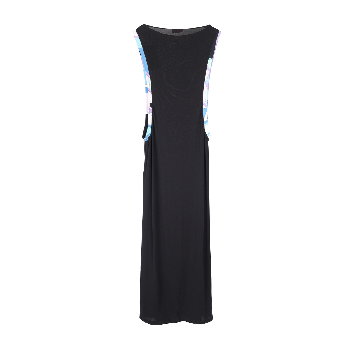 PUCCI PRINT BLACK LONG DRESS