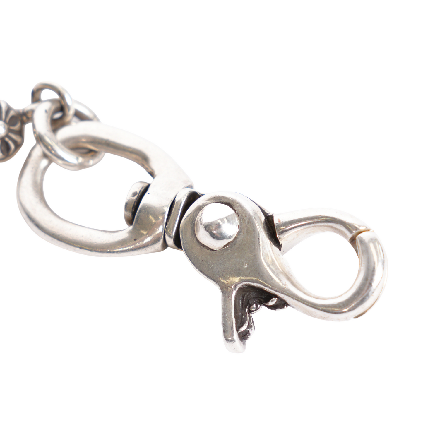 Chrome Hearts 14-Link DOUBLE LOBSTER Dice Wallet Chain