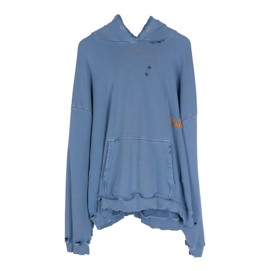 PALY HOLLYWOOD BLUE LOGO HOODIE