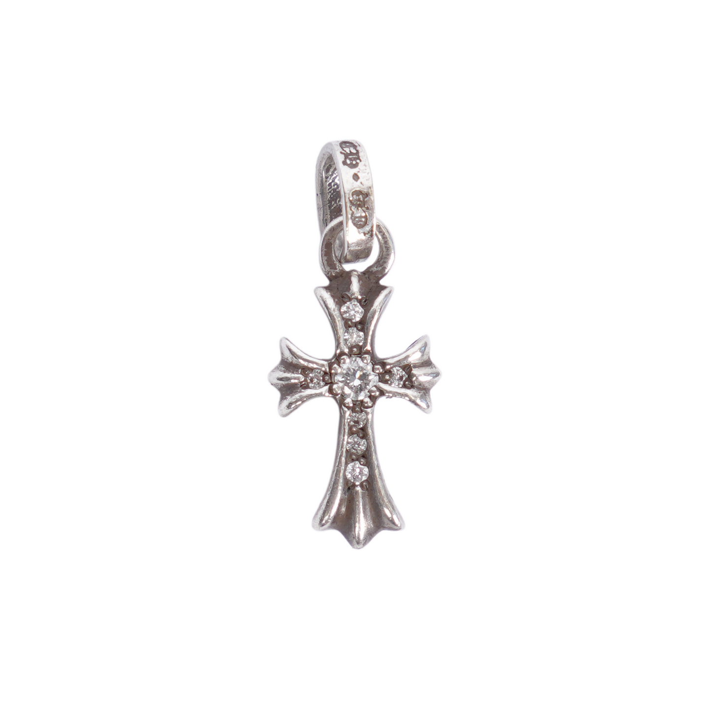 CHROME HEARTS DIAMOND BABY FAT PENDANT
