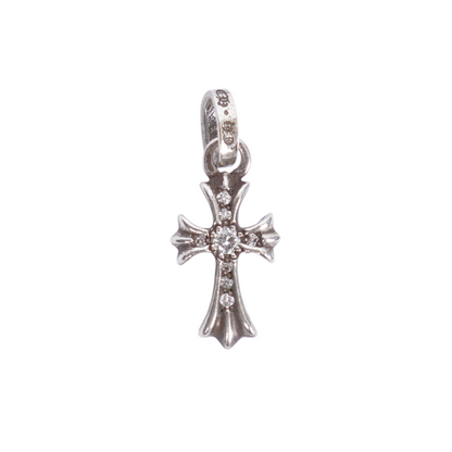 CHROME HEARTS DIAMOND BABY FAT PENDANT