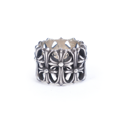 CHROME HEARTS TARNISHED CEMETERY RING