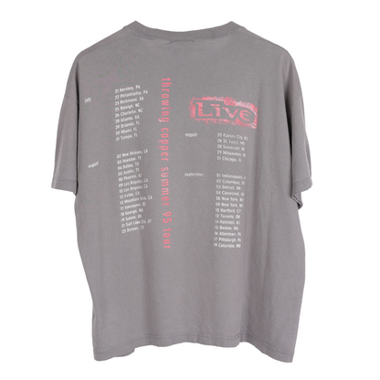 VINTAGE THROWING COPPER SUMMER 95 TOUR TEE