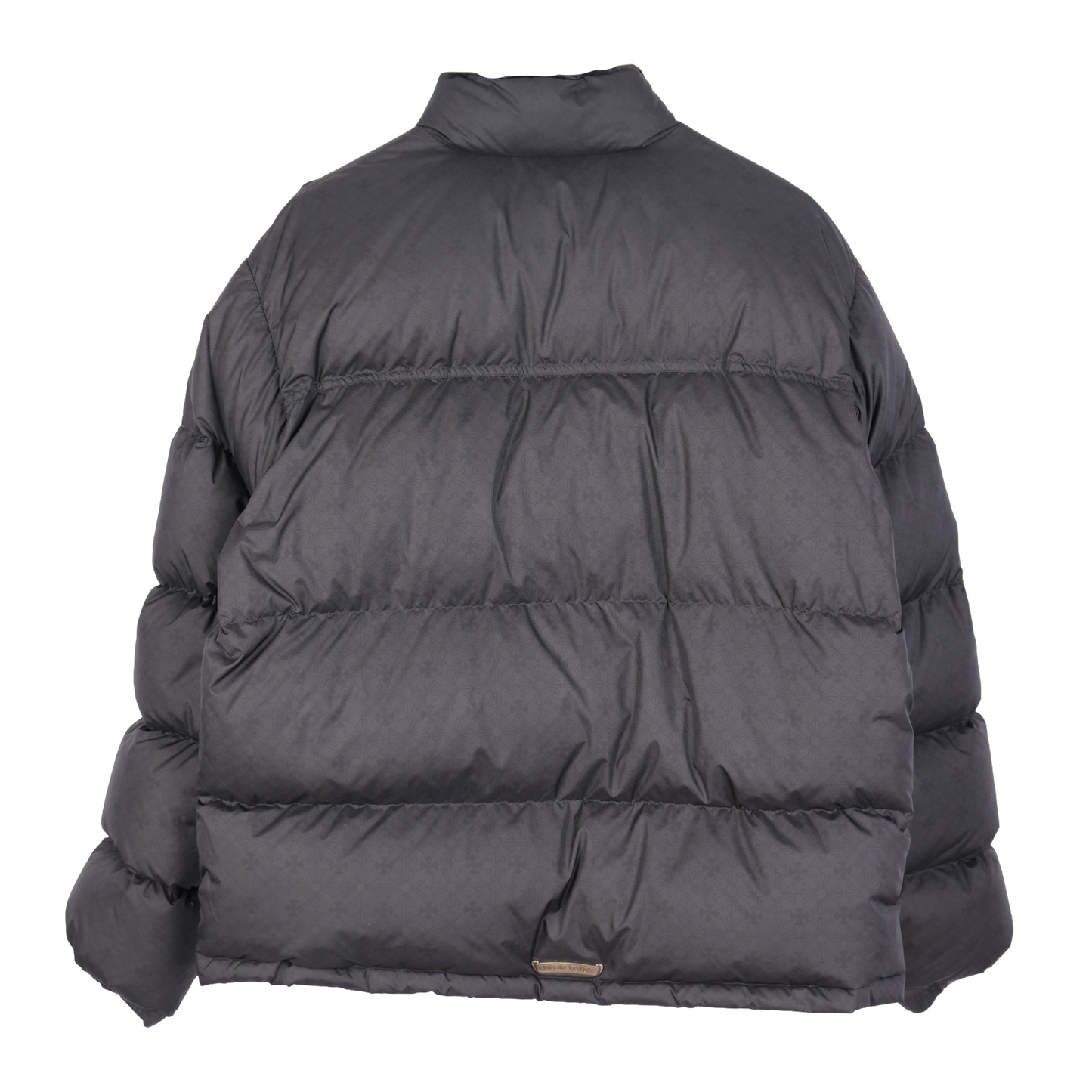 CHROME HEARTS BLACK MONOGRAM DOWN PUFFER JACKET