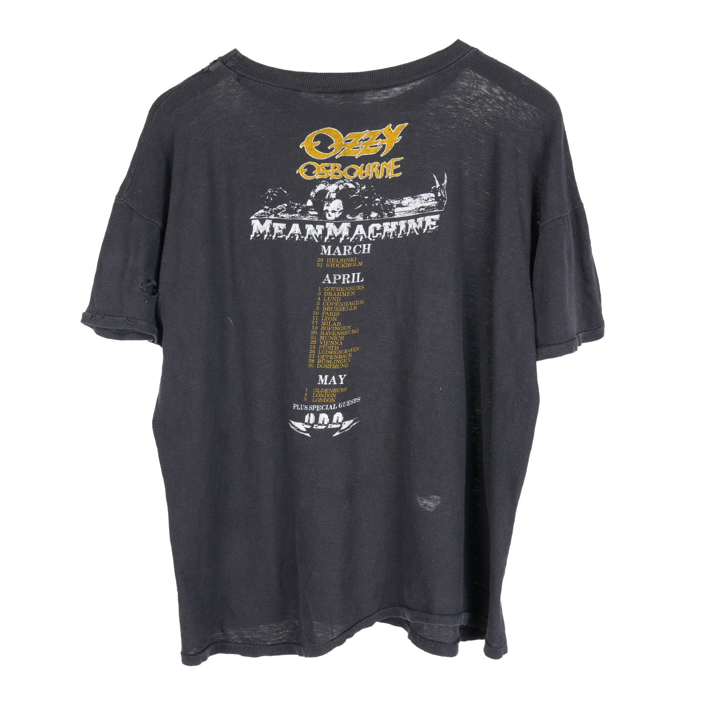 VINTAGE OZZY OSBOURNE BOOT MEAN MACHINE TEE