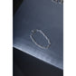 Chrome Hearts Tiny E Pave Blue Sapphire Bracelet 12 link