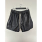 RICK OWENS RUNWAY EDFU SS23 PYTHON LEATHER SHORTS