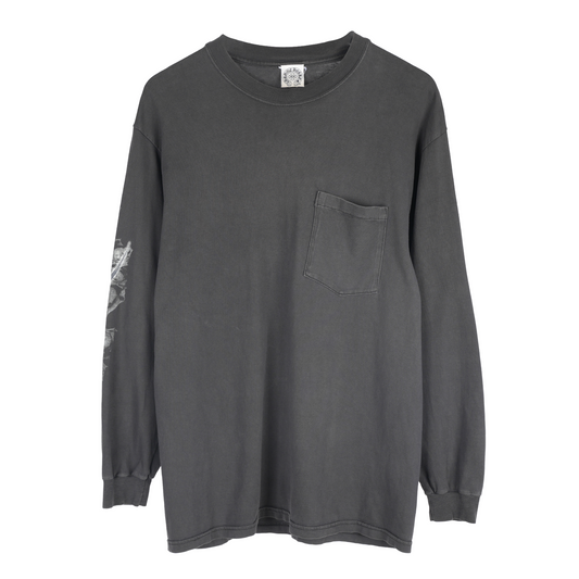 CHROME HEARTS VINTAGE KYOSUKE HIMURO 1998 LARGE CROSS LONG SLEEVE TEE