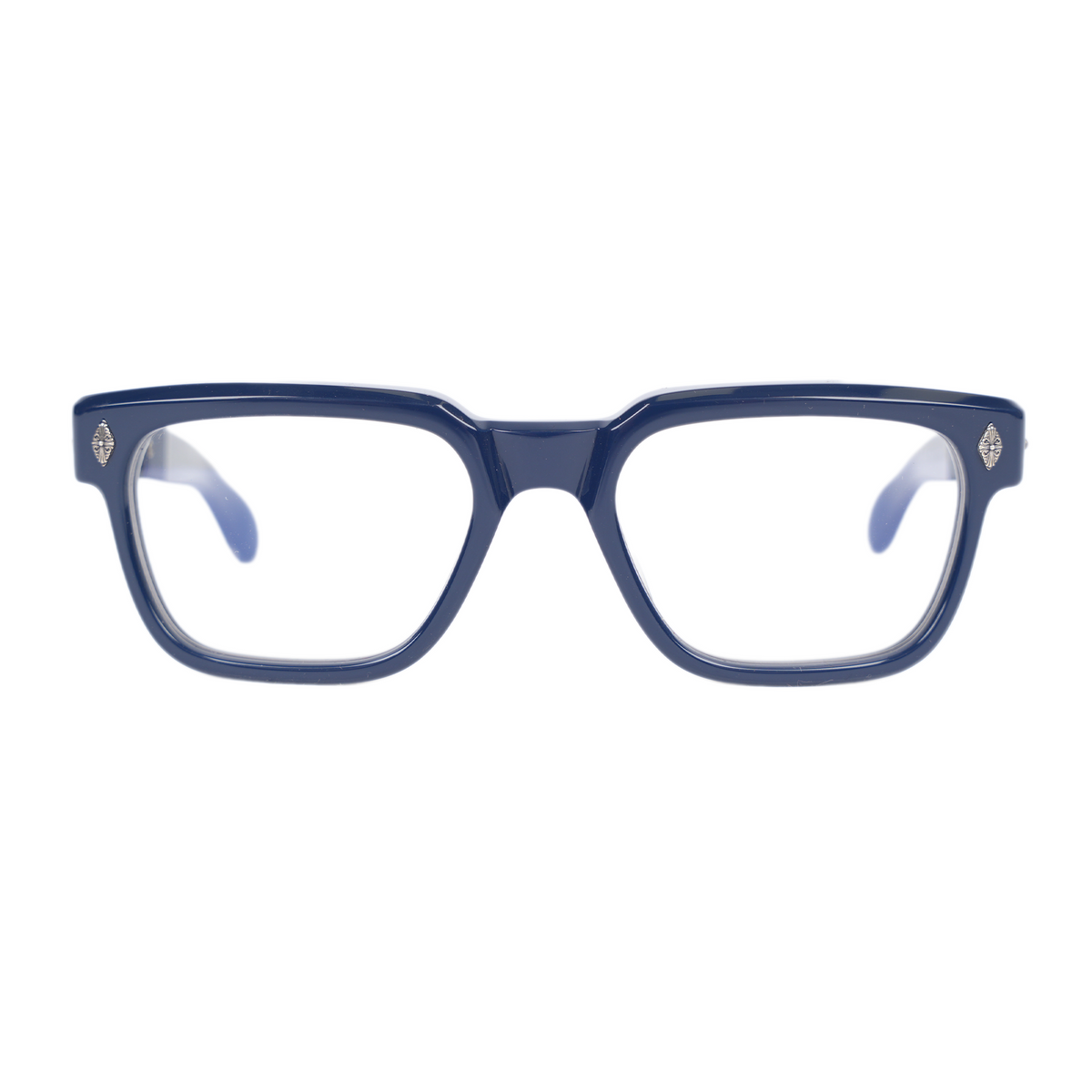 CHROME HEARTS BLUE FRAME PEN 15 GLASSES