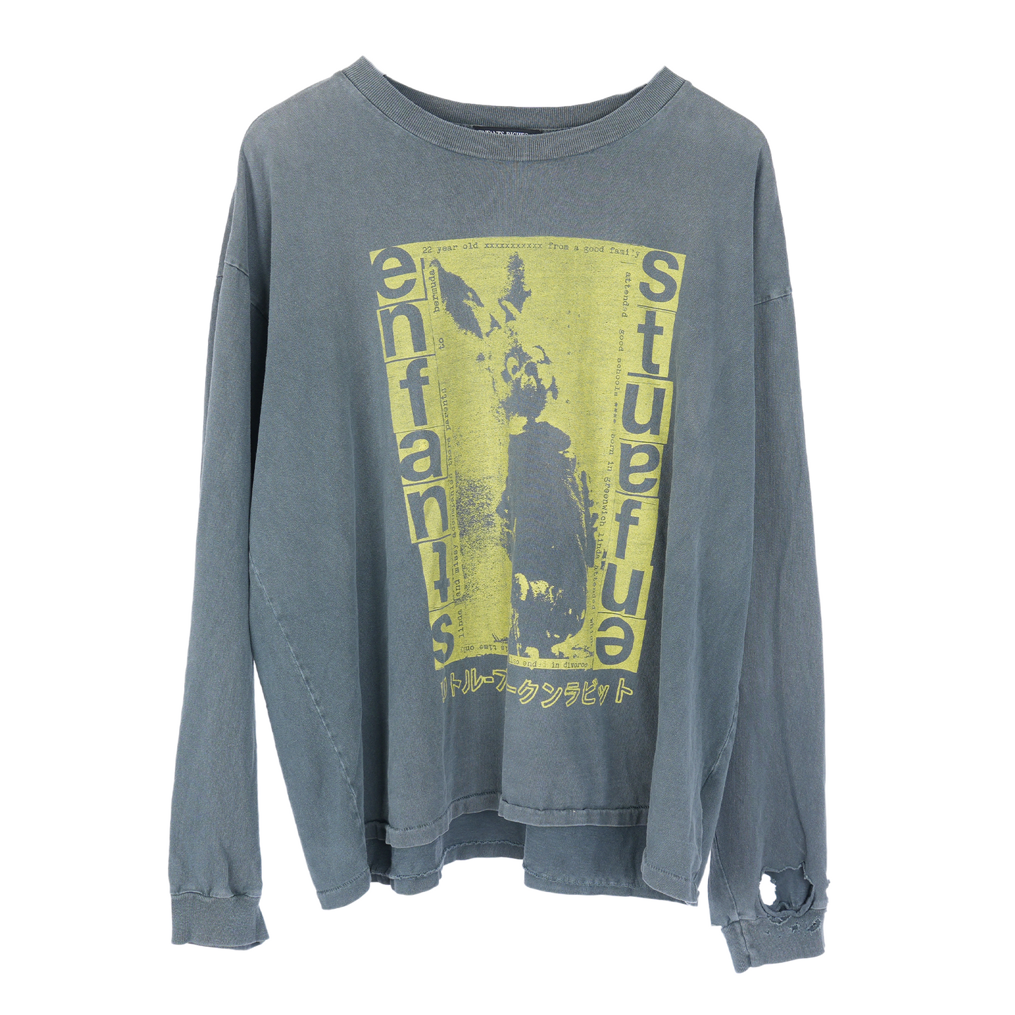 ERD BUNNY LONG SLEEVE T-SHIRT