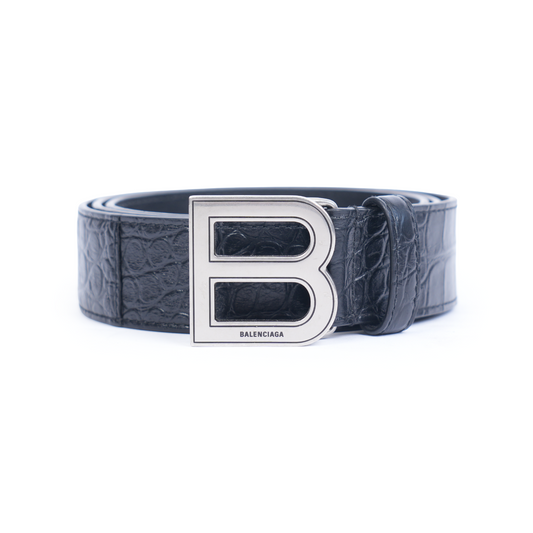 BALENCIAGA B LOGO BELT